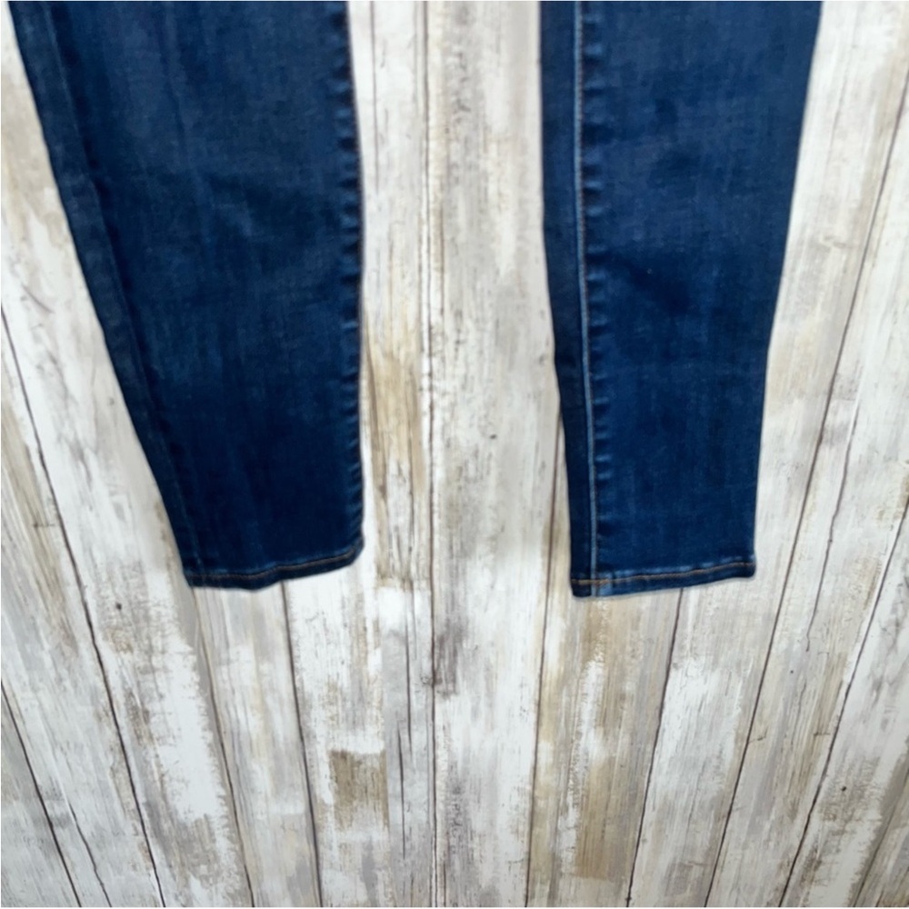 Madewell Dark Wash 9” High Rise Skinny - Picture 2 of 7